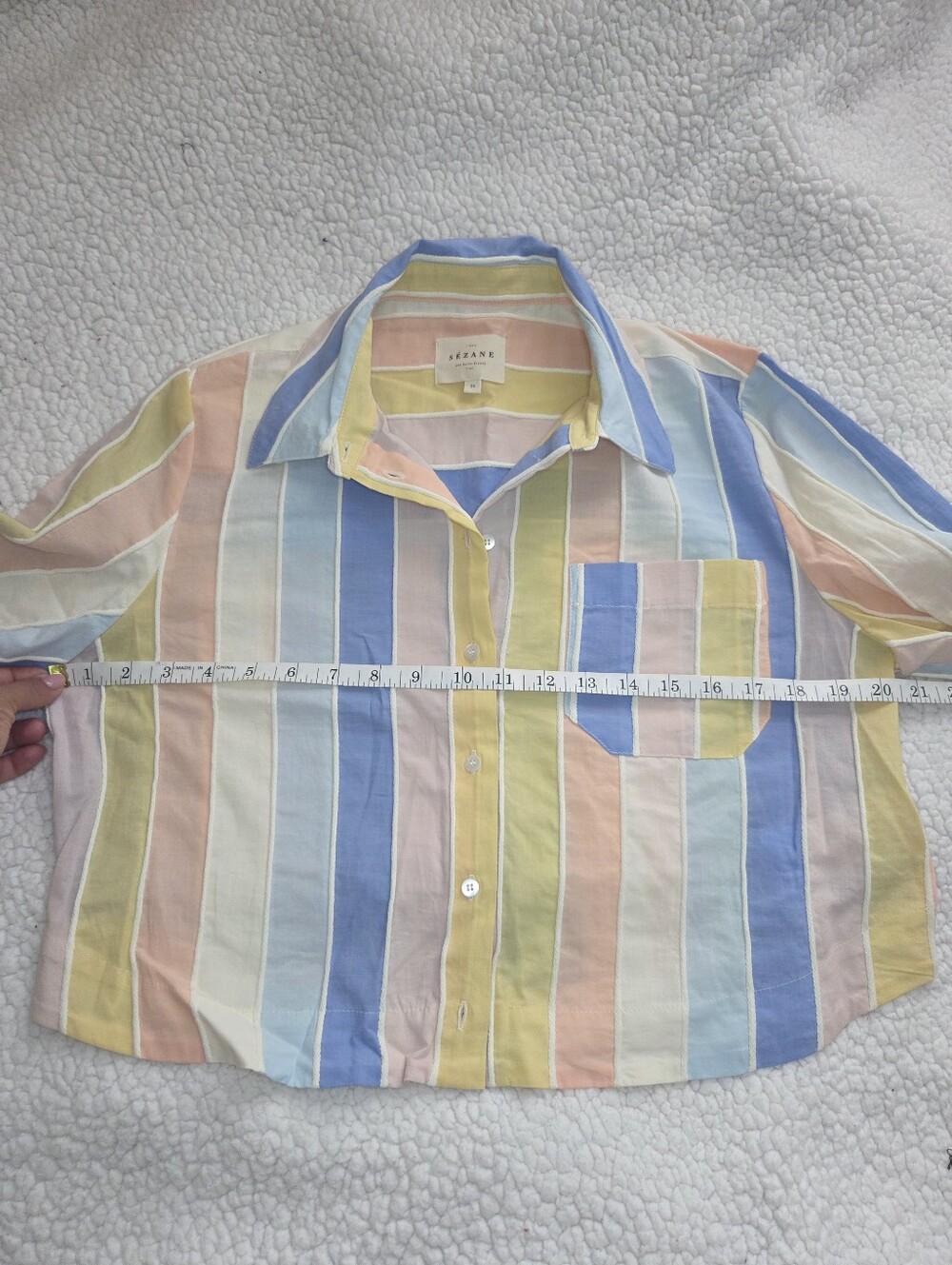 Sezane Maelline Shirt 34 - Picture 4 of 7